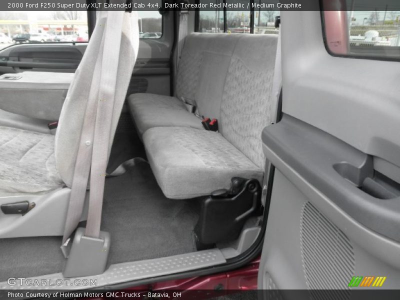  2000 F250 Super Duty XLT Extended Cab 4x4 Medium Graphite Interior