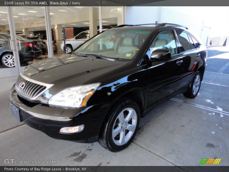 Black Onyx / Ivory 2008 Lexus RX 350 AWD