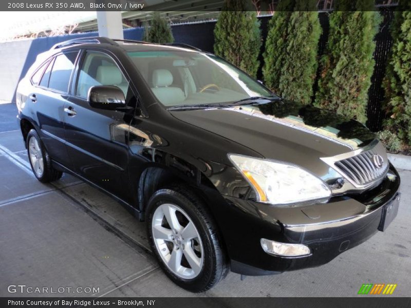 Black Onyx / Ivory 2008 Lexus RX 350 AWD