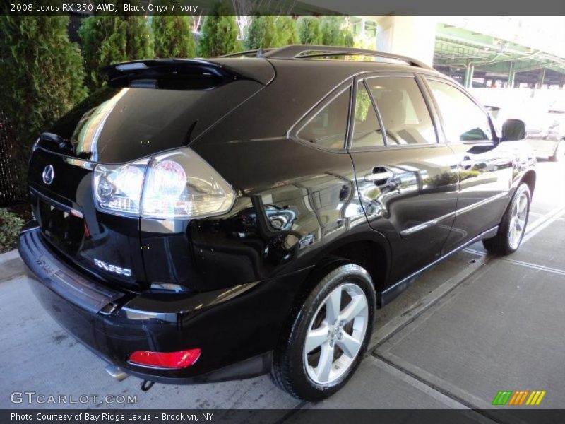 Black Onyx / Ivory 2008 Lexus RX 350 AWD