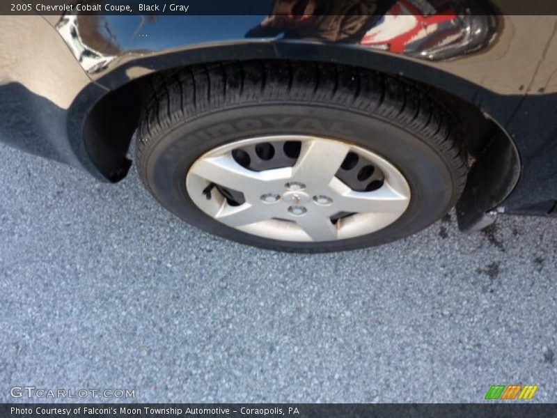 Black / Gray 2005 Chevrolet Cobalt Coupe