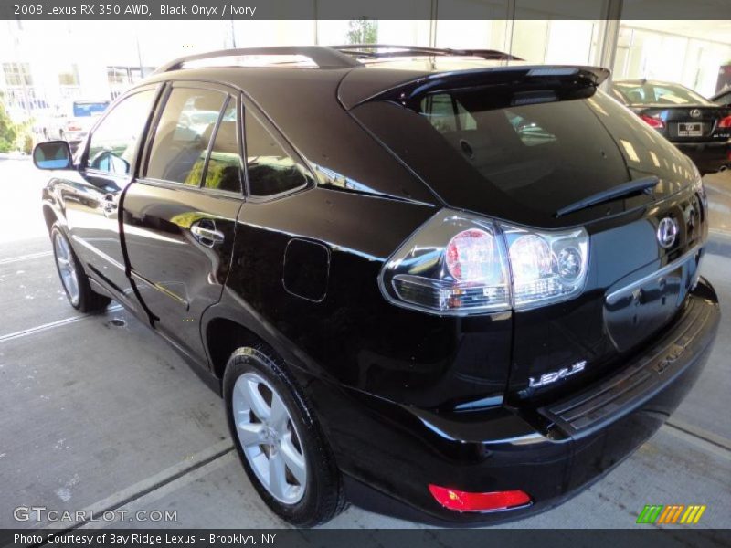 Black Onyx / Ivory 2008 Lexus RX 350 AWD