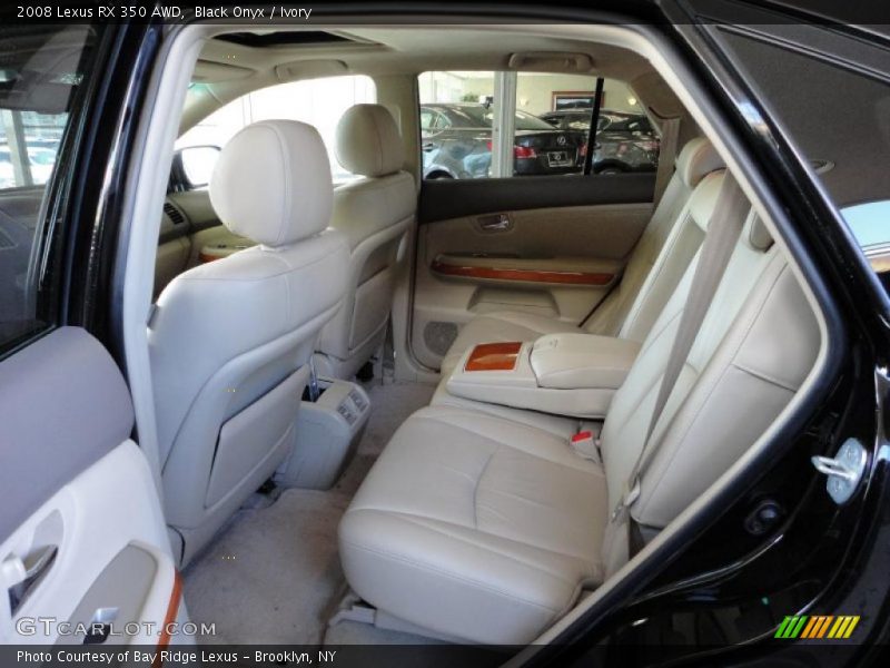 Black Onyx / Ivory 2008 Lexus RX 350 AWD