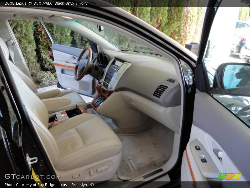 Black Onyx / Ivory 2008 Lexus RX 350 AWD