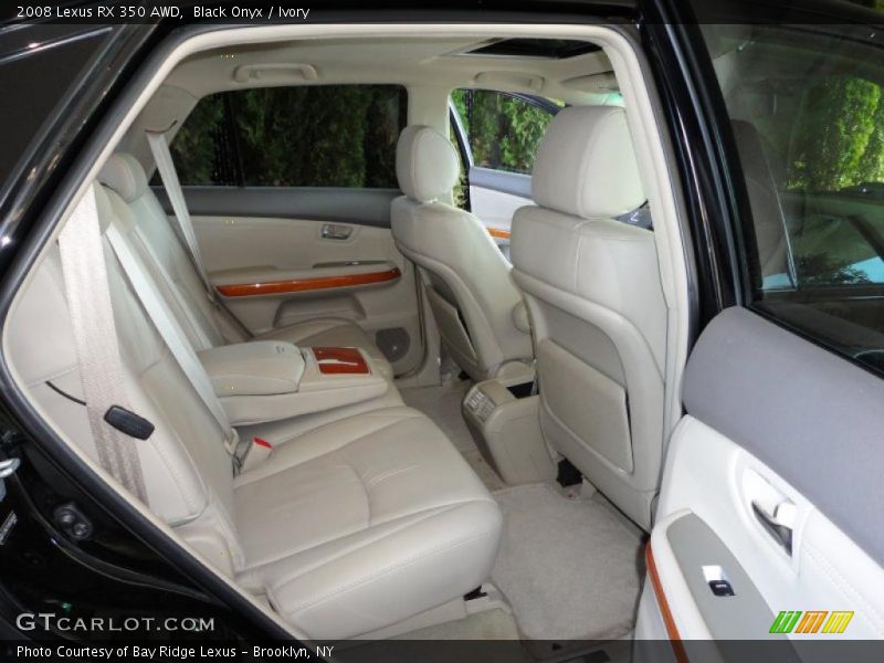 Black Onyx / Ivory 2008 Lexus RX 350 AWD