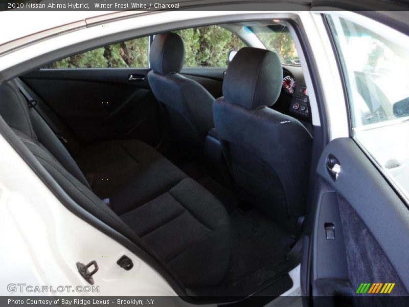 Winter Frost White / Charcoal 2010 Nissan Altima Hybrid