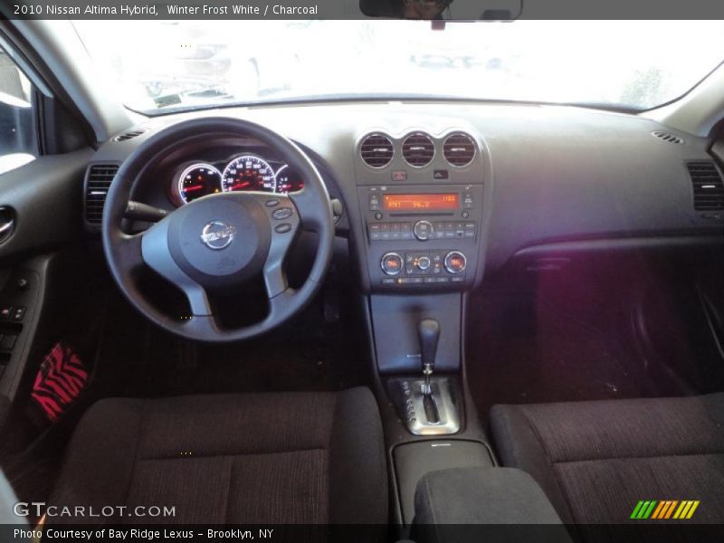 Winter Frost White / Charcoal 2010 Nissan Altima Hybrid