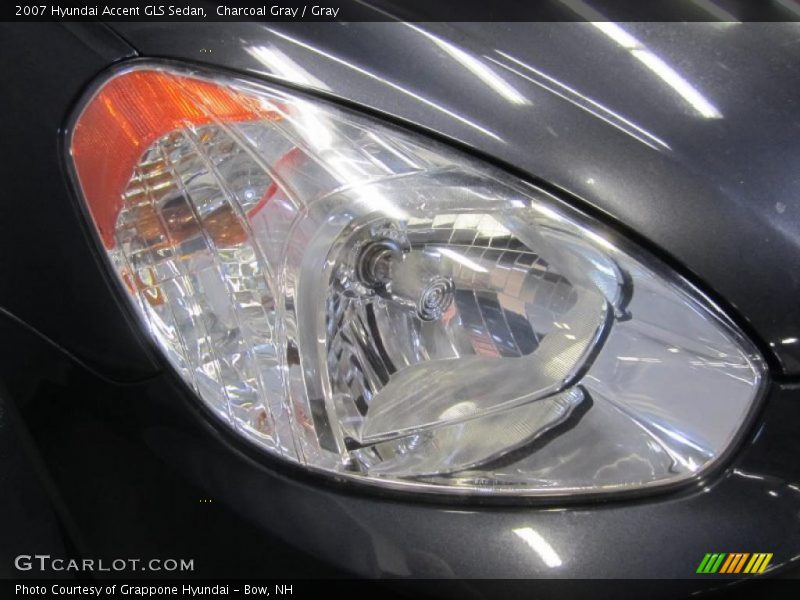 Charcoal Gray / Gray 2007 Hyundai Accent GLS Sedan
