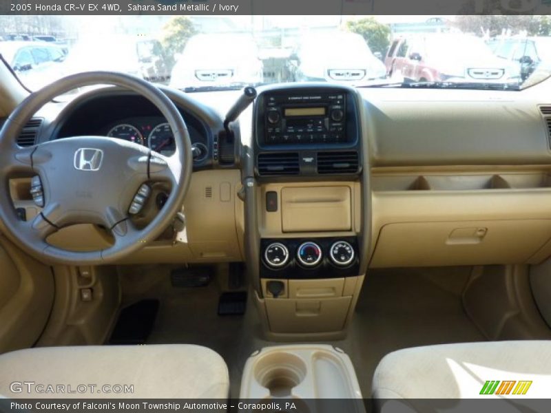 Sahara Sand Metallic / Ivory 2005 Honda CR-V EX 4WD