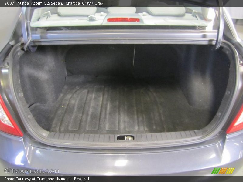 Charcoal Gray / Gray 2007 Hyundai Accent GLS Sedan
