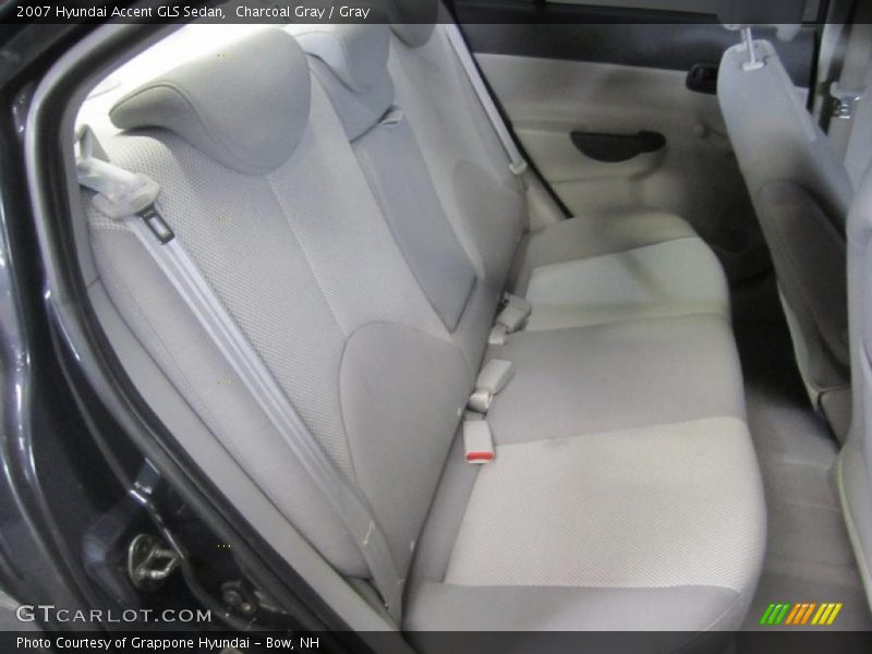 Charcoal Gray / Gray 2007 Hyundai Accent GLS Sedan