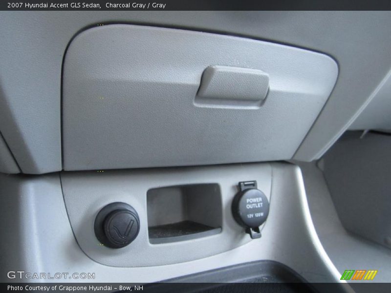 Charcoal Gray / Gray 2007 Hyundai Accent GLS Sedan