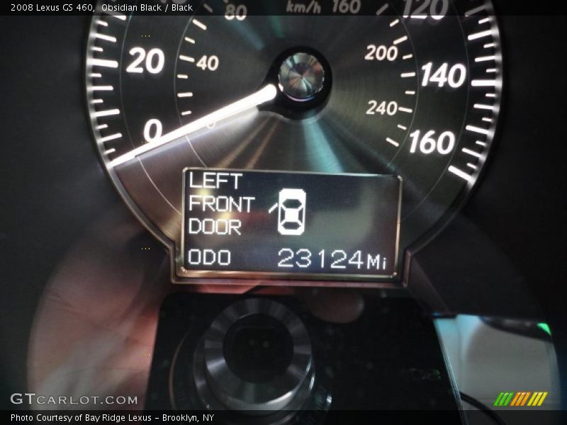 Obsidian Black / Black 2008 Lexus GS 460