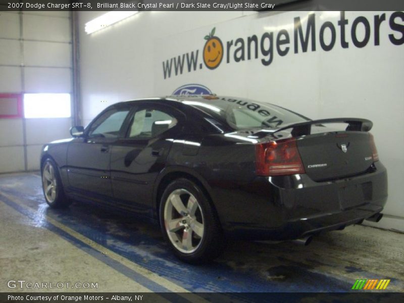 Brilliant Black Crystal Pearl / Dark Slate Gray/Light Slate Gray 2007 Dodge Charger SRT-8