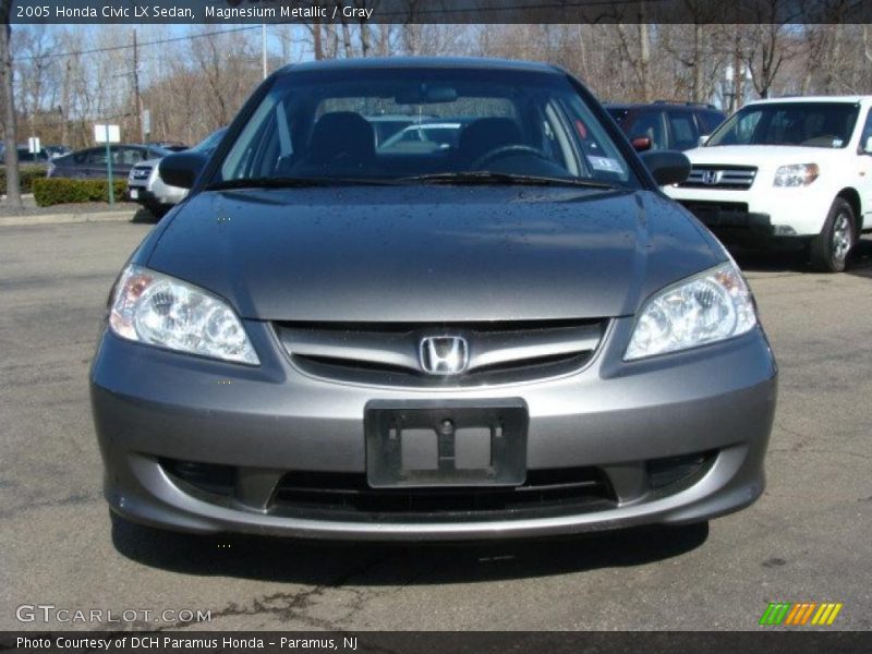 Magnesium Metallic / Gray 2005 Honda Civic LX Sedan