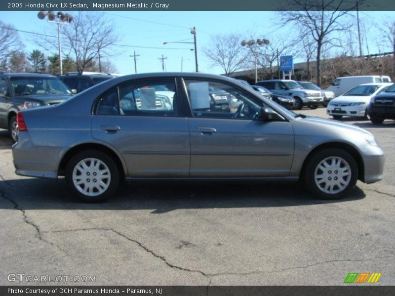 Magnesium Metallic / Gray 2005 Honda Civic LX Sedan