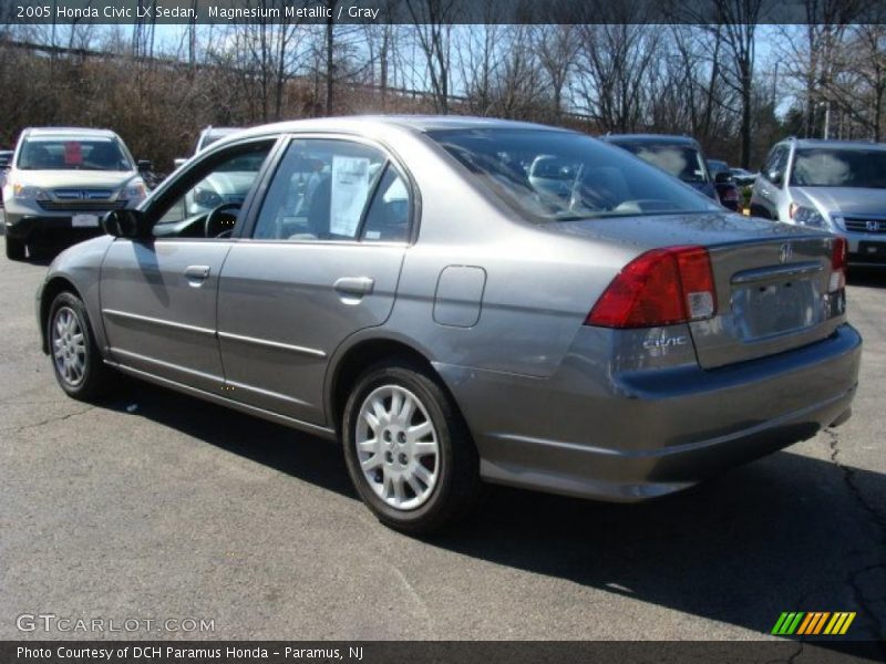 Magnesium Metallic / Gray 2005 Honda Civic LX Sedan