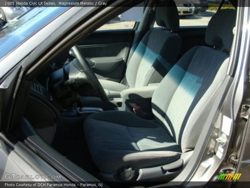 Magnesium Metallic / Gray 2005 Honda Civic LX Sedan