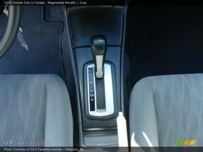Magnesium Metallic / Gray 2005 Honda Civic LX Sedan
