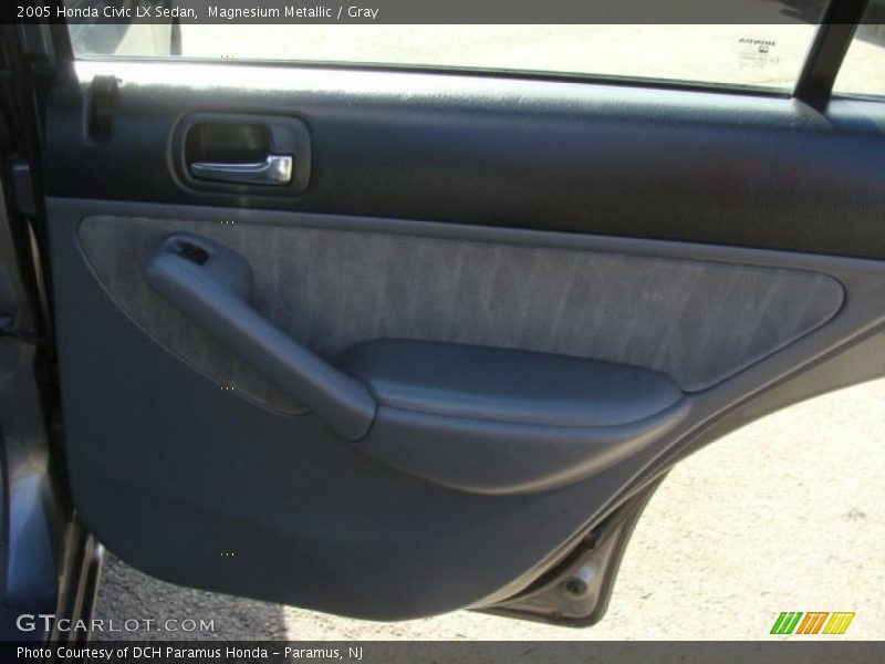 Magnesium Metallic / Gray 2005 Honda Civic LX Sedan