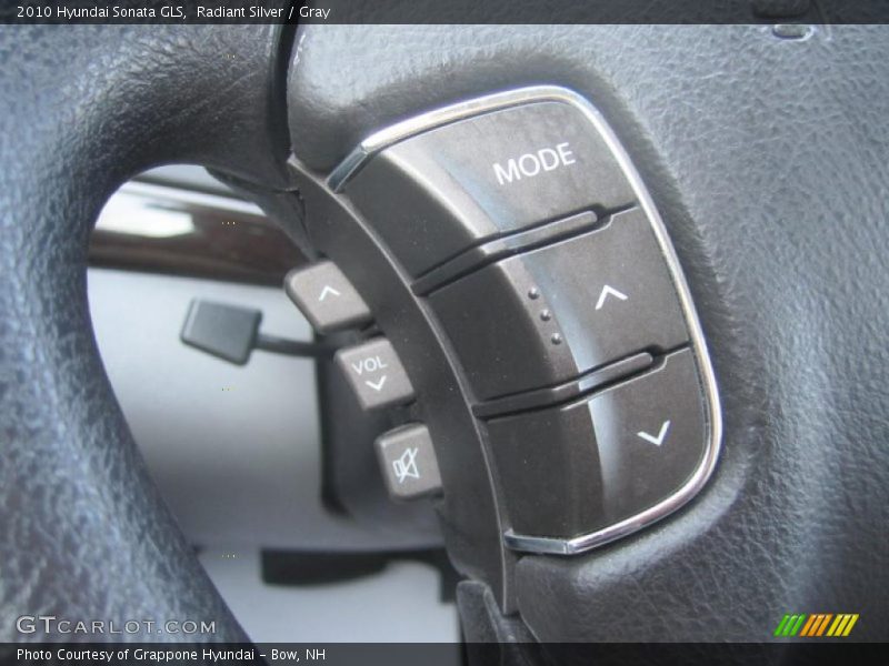 Radiant Silver / Gray 2010 Hyundai Sonata GLS