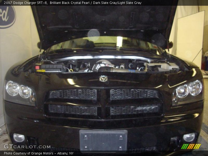 Brilliant Black Crystal Pearl / Dark Slate Gray/Light Slate Gray 2007 Dodge Charger SRT-8