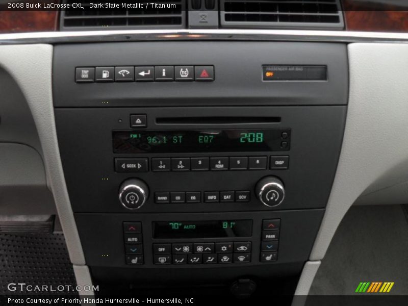Dark Slate Metallic / Titanium 2008 Buick LaCrosse CXL
