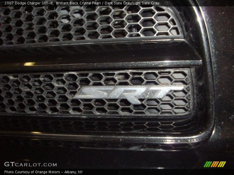 Brilliant Black Crystal Pearl / Dark Slate Gray/Light Slate Gray 2007 Dodge Charger SRT-8