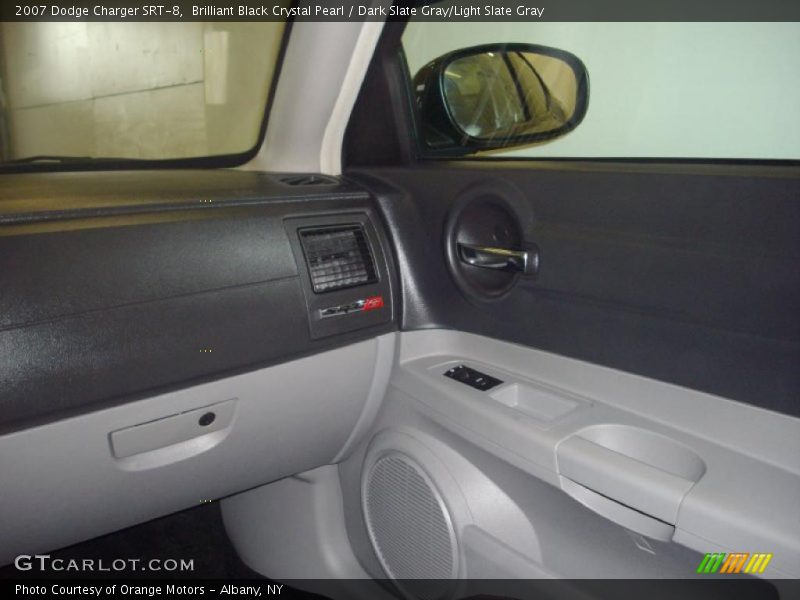 Brilliant Black Crystal Pearl / Dark Slate Gray/Light Slate Gray 2007 Dodge Charger SRT-8