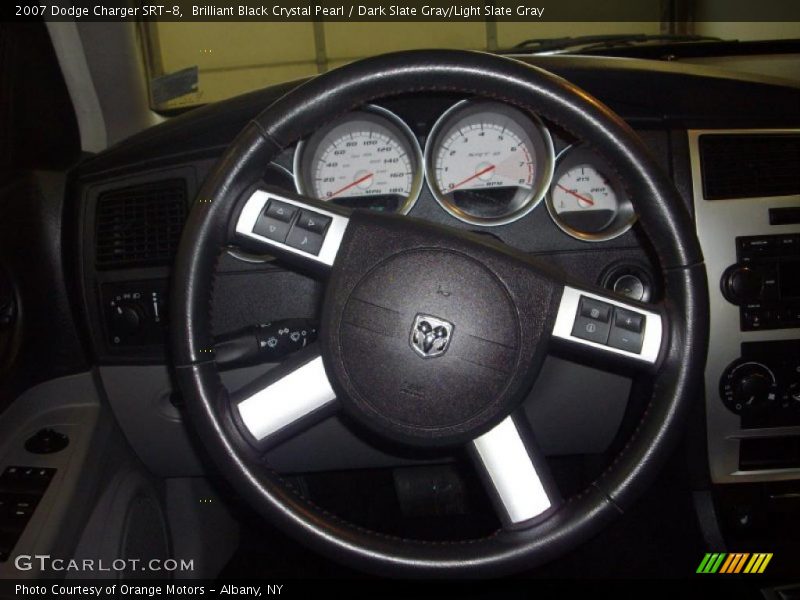 Brilliant Black Crystal Pearl / Dark Slate Gray/Light Slate Gray 2007 Dodge Charger SRT-8