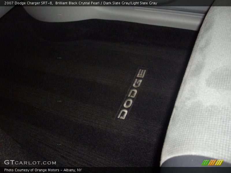 Brilliant Black Crystal Pearl / Dark Slate Gray/Light Slate Gray 2007 Dodge Charger SRT-8