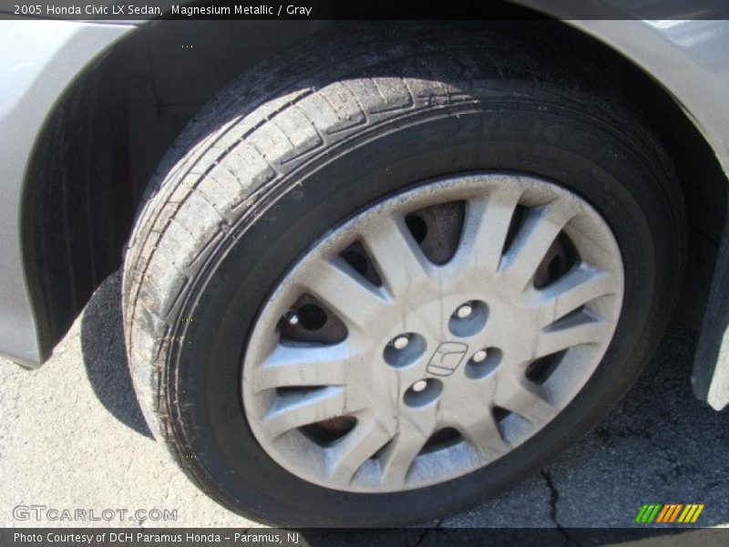 Magnesium Metallic / Gray 2005 Honda Civic LX Sedan