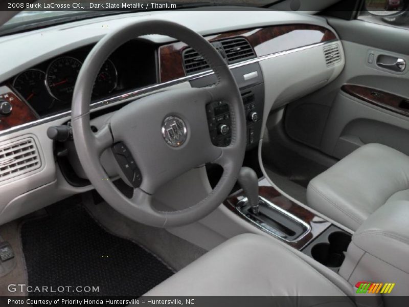 Dark Slate Metallic / Titanium 2008 Buick LaCrosse CXL