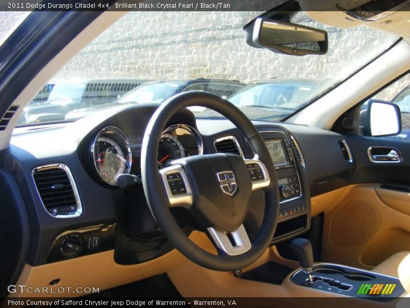  2011 Durango Citadel 4x4 Black/Tan Interior