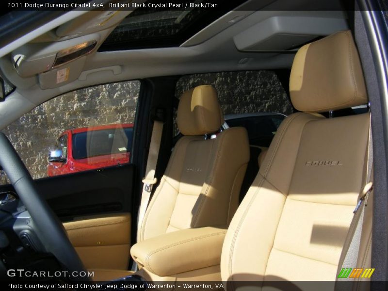  2011 Durango Citadel 4x4 Black/Tan Interior