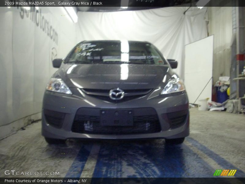 Galaxy Gray Mica / Black 2009 Mazda MAZDA5 Sport