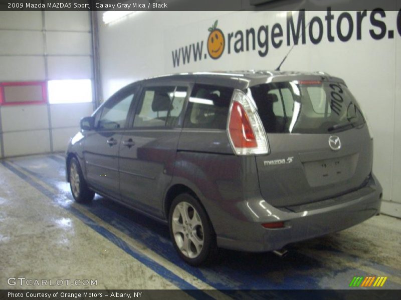Galaxy Gray Mica / Black 2009 Mazda MAZDA5 Sport