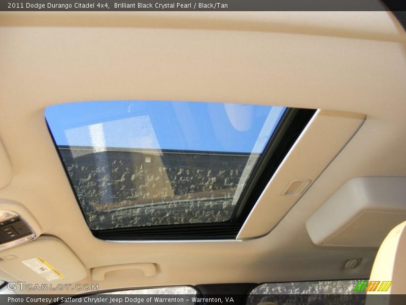 Sunroof of 2011 Durango Citadel 4x4