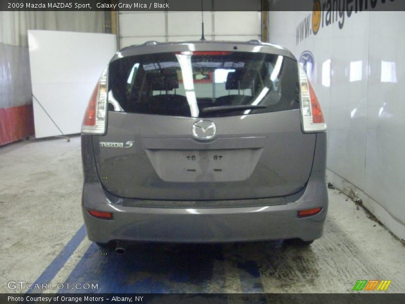 Galaxy Gray Mica / Black 2009 Mazda MAZDA5 Sport