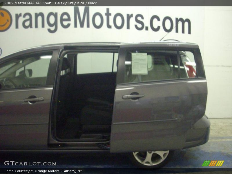 Galaxy Gray Mica / Black 2009 Mazda MAZDA5 Sport