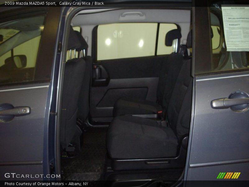 Galaxy Gray Mica / Black 2009 Mazda MAZDA5 Sport