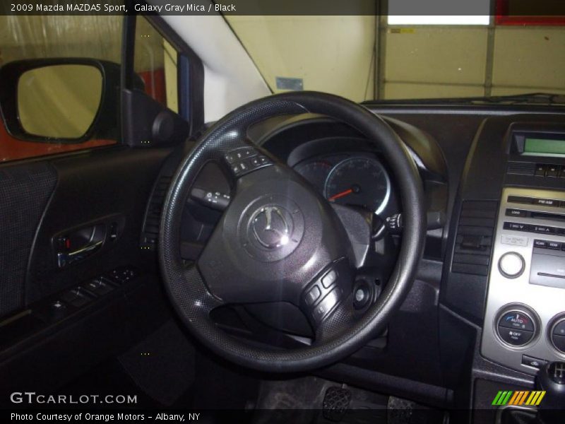 Galaxy Gray Mica / Black 2009 Mazda MAZDA5 Sport