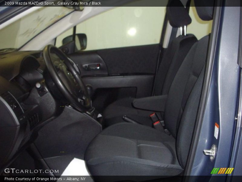 Galaxy Gray Mica / Black 2009 Mazda MAZDA5 Sport