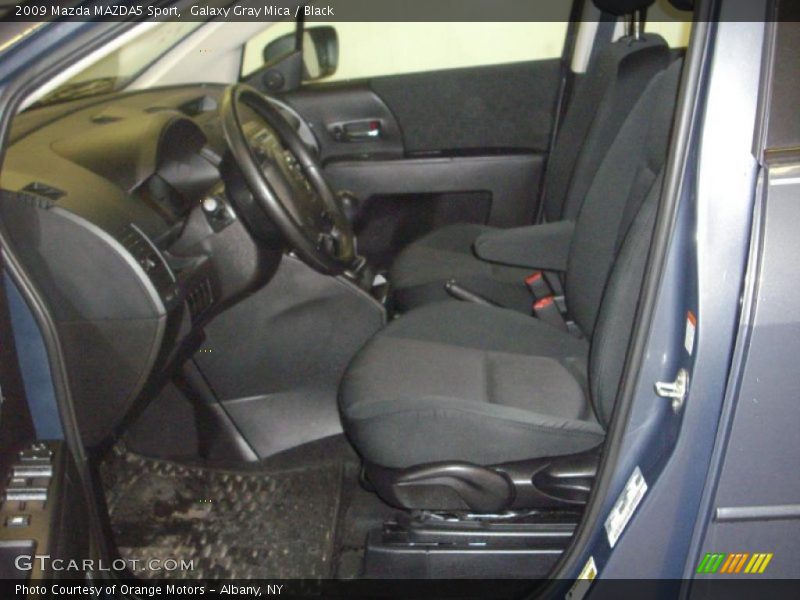 Galaxy Gray Mica / Black 2009 Mazda MAZDA5 Sport