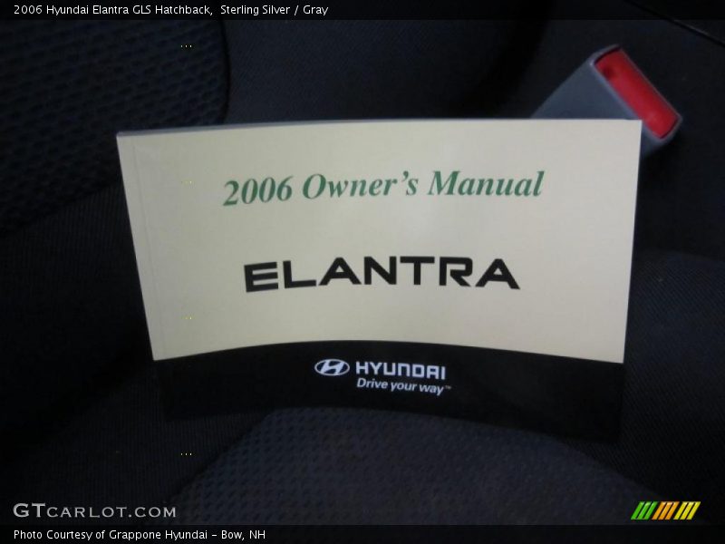 Sterling Silver / Gray 2006 Hyundai Elantra GLS Hatchback