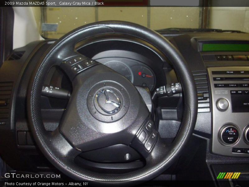 Galaxy Gray Mica / Black 2009 Mazda MAZDA5 Sport