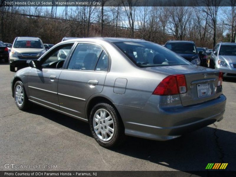 Magnesium Metallic / Gray 2005 Honda Civic LX Sedan