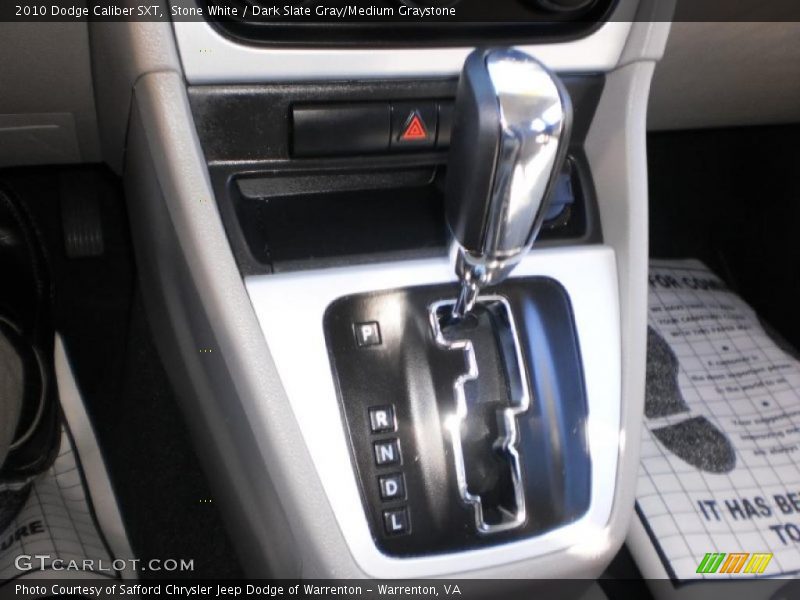 Stone White / Dark Slate Gray/Medium Graystone 2010 Dodge Caliber SXT