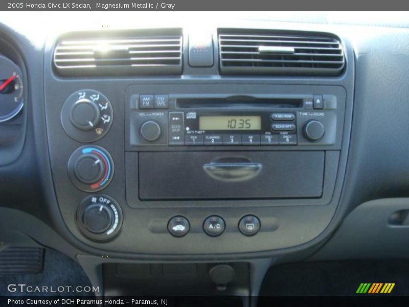 Magnesium Metallic / Gray 2005 Honda Civic LX Sedan