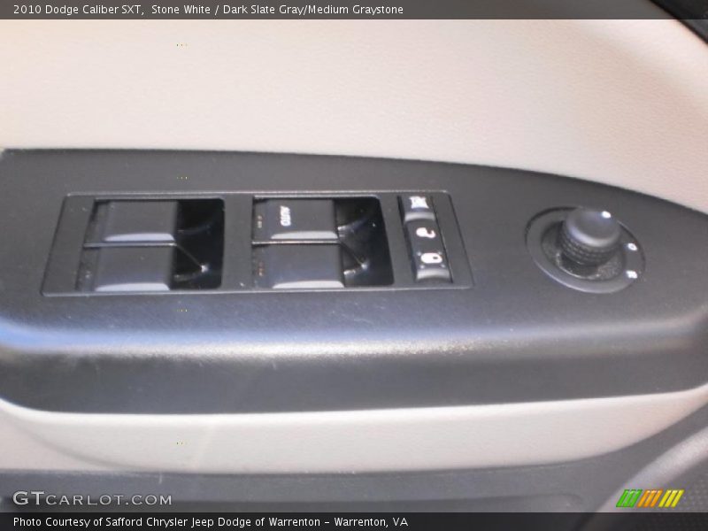 Stone White / Dark Slate Gray/Medium Graystone 2010 Dodge Caliber SXT